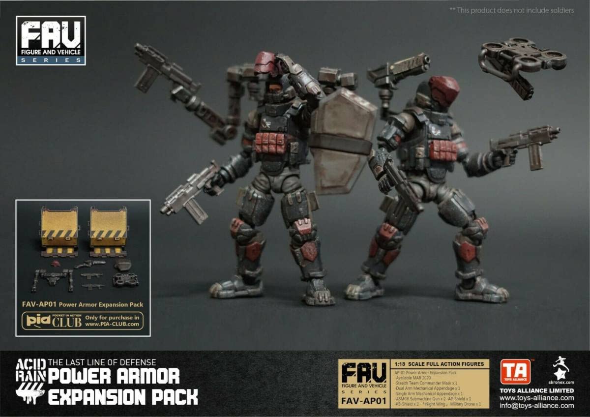 アシッドレイン　ACID RAIN 第303海兵隊 3個セット　パワーアーマー Amazon | 限定 TOYS ALLIANCE アシッドレイン ACID RAIN FAV-AP01